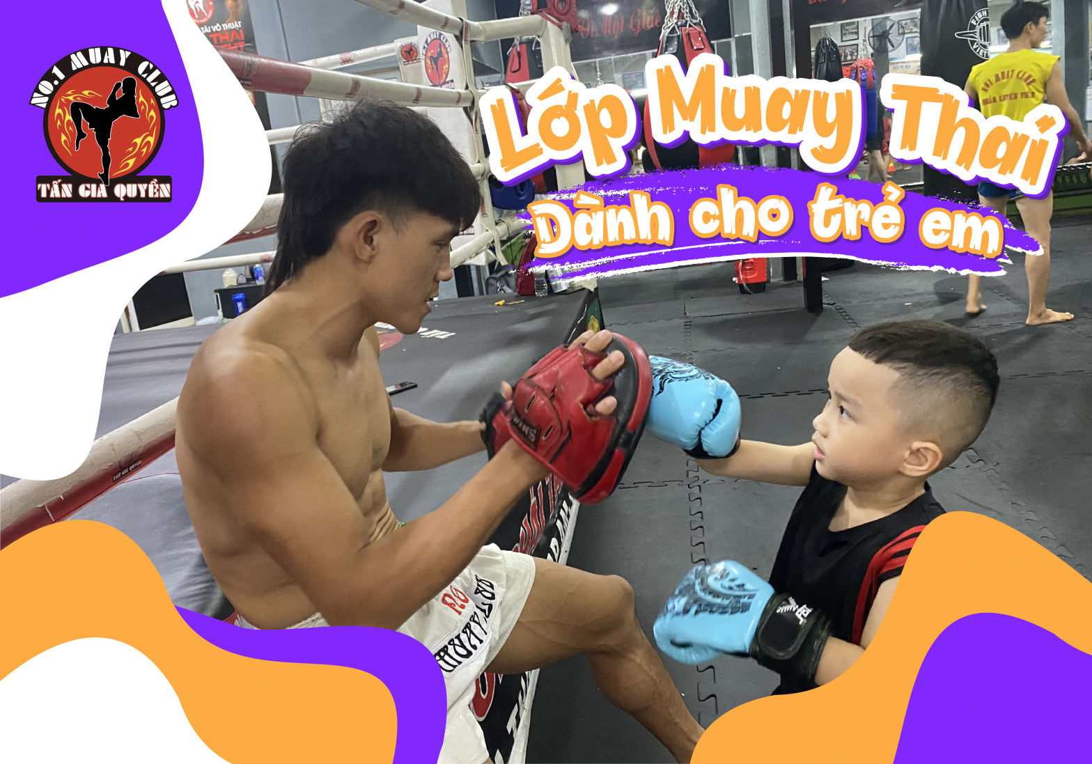 Lớp học Muay Thai cho trẻ em